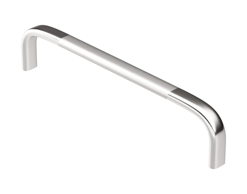 Atlantic Stainless Steel Capsule D Dwawer Cabinet Pull Handle 8 Inch Total Length 200 Mm Hole To Hole 195 Mm Twotone Finish Pack Of 12 Pieces - Image 5