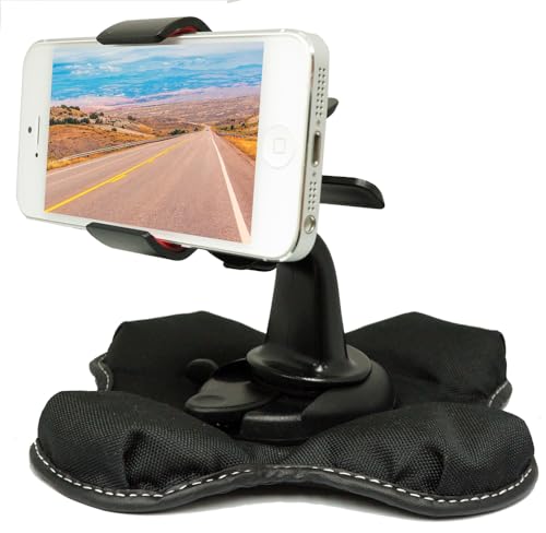 ChargerCity "Claw-X Nonslip Smartphone Beanbag Friction Dashboard Mount for Galaxy S25 i Phone 15 16 17 Pro MAX Air Ultra Pixel 10 9 (All Smartphones up to 4 inch Wide) - Image 2