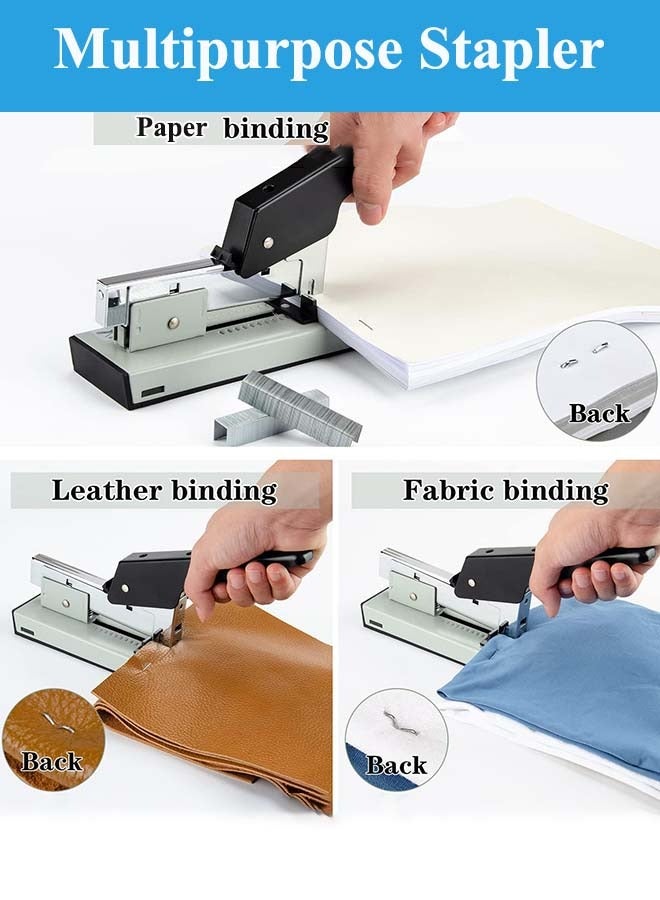 Heavy Duty Stapler with 1000 Staples, 100 Sheets High Capacity Office Stapler, Jam Free Stapler for Paper Binding - Image 3
