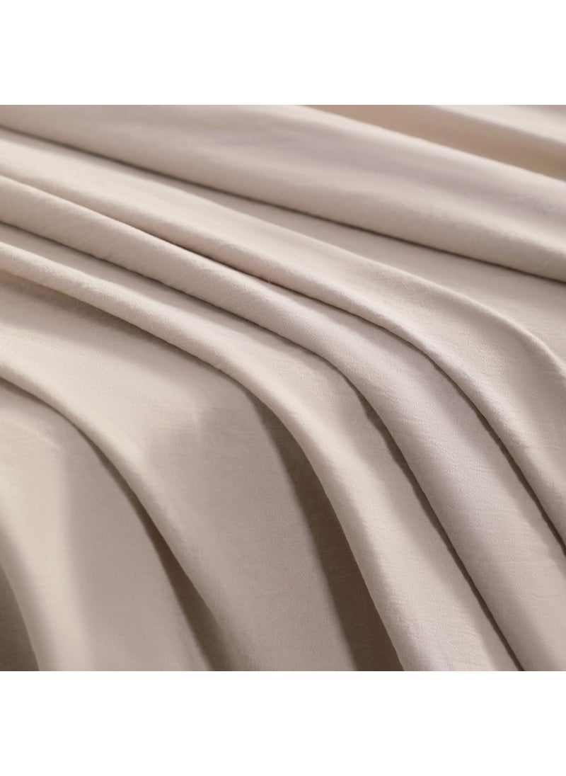 NTBAY NTBAY Twin Comforter Set with Sheets  5 Pieces Soft and Breathable Twin Bedding Set  Twin Bed in a Bag  Down Alternative Comforter Set Solid Color All Season  Kids Bedding Set  Taupe  - Image 5