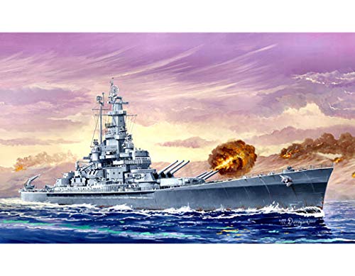 Trumpeter 1700 USS Massachusetts BB59 Battleship Model Kit - Image 5