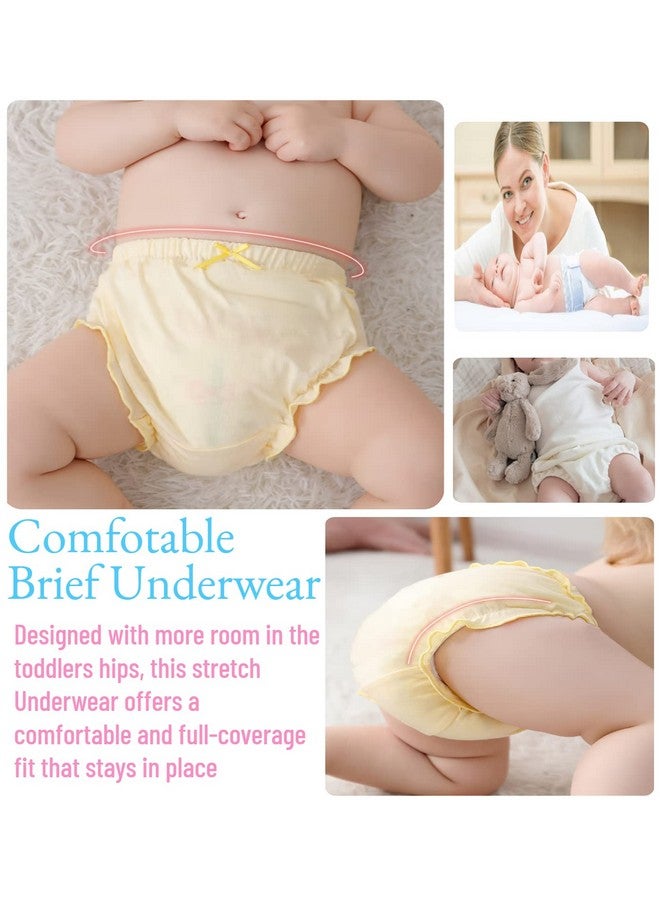 عبوة من 7 أغطية حفاضات - سروال داخلي للأطفال، ملابس داخلية قطنية، سراويل داخلية للبنات الصغيرات - Image 2