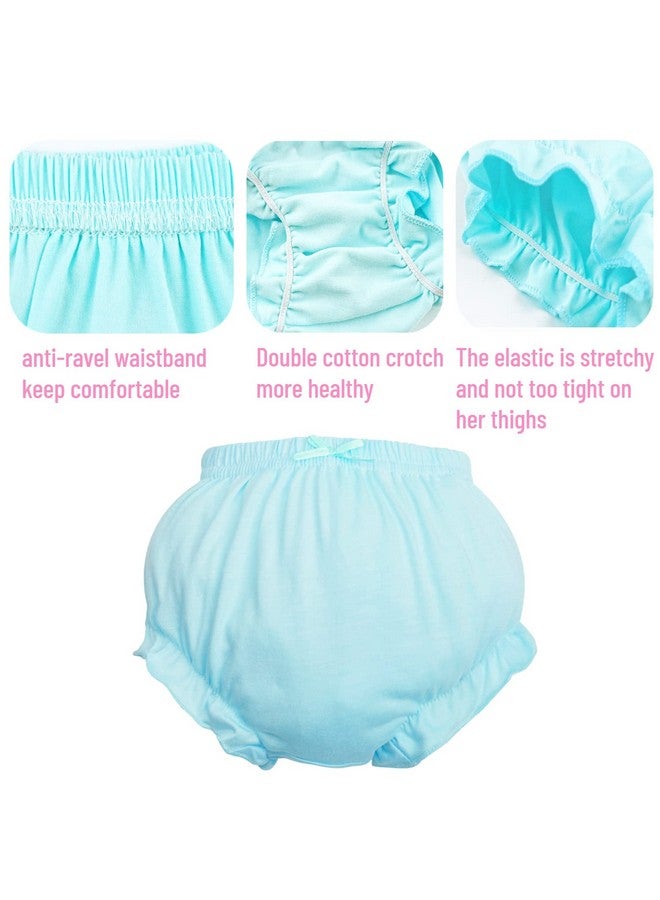 عبوة من 7 أغطية حفاضات - سروال داخلي للأطفال، ملابس داخلية قطنية، سراويل داخلية للبنات الصغيرات - Image 4
