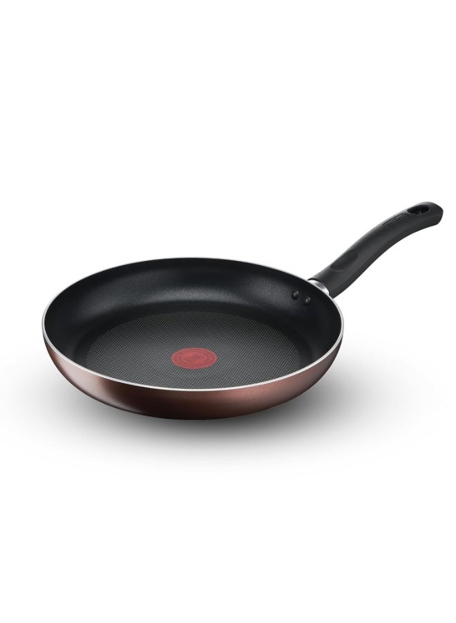 T-Fal Day by Day Non-Stick Frypan/Thermo-Spot Technology/PFOA Free, Titanium Non-Stick Coating / 28 cm/Superior Induction Base/Suitable for All Hob Type/Black / 2 Years of Warranty - Image 1