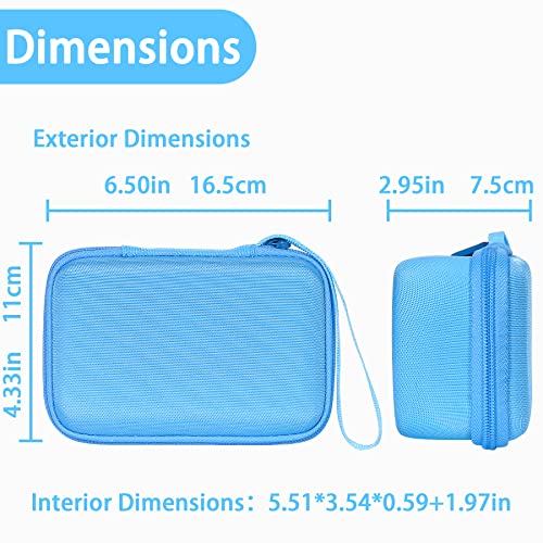 Aenllosi Kids Camera Case for Anchioo/for ESOXOFFORE Instant Print Camera Toys,Kids Selfie Digital Camera Photo Paper & Color Pen Holder by Aenllosi(Blue,Case Only) - Image 4