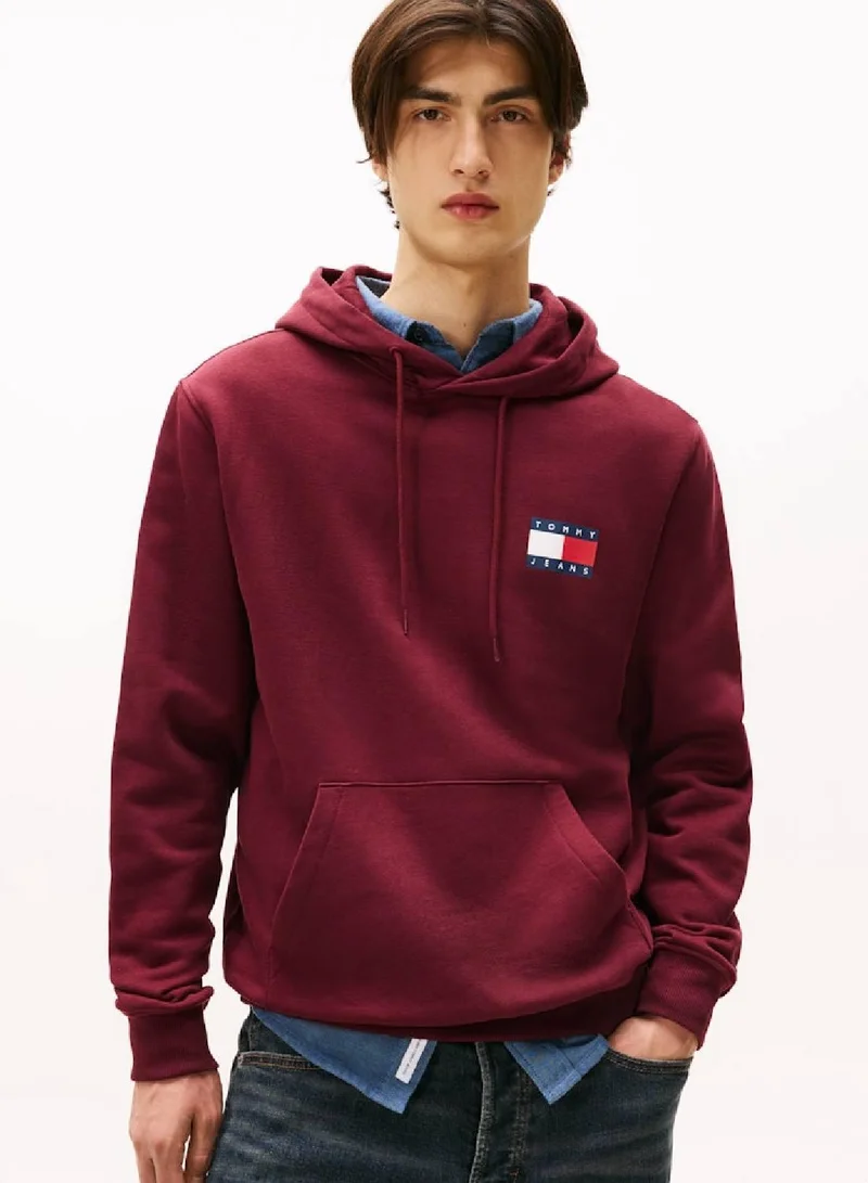 تومي جينز هودي ببادج تومي