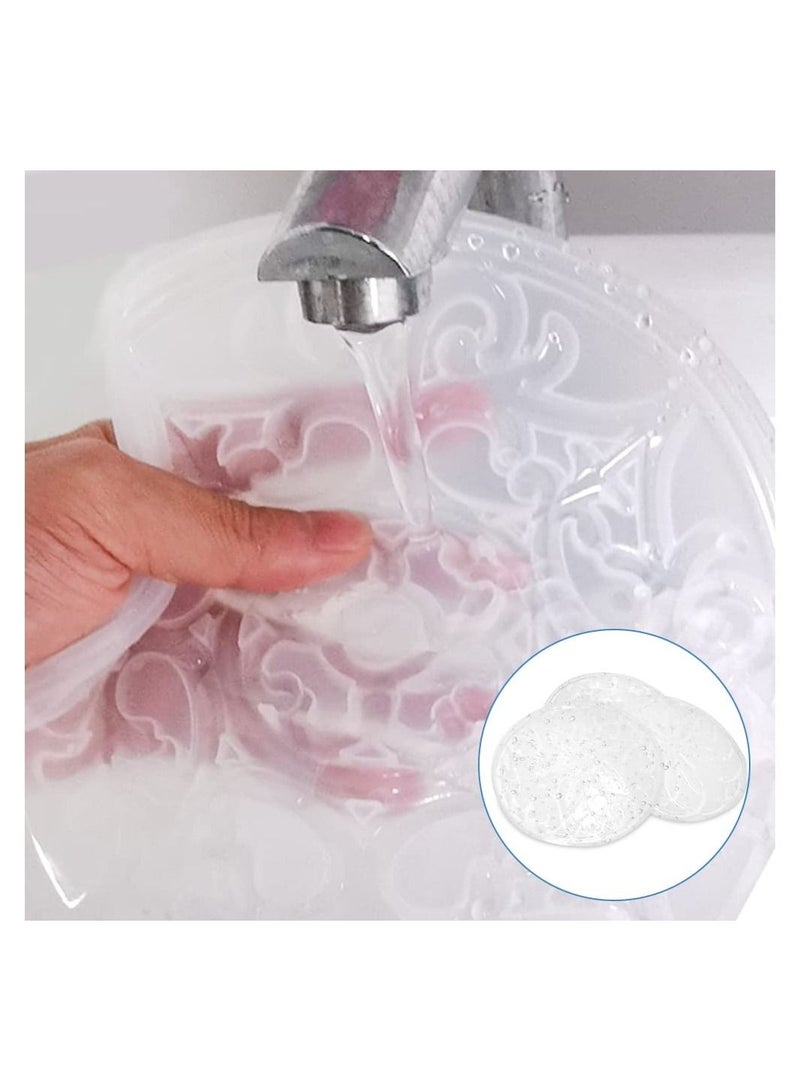 73Hours 3 Pcs Crystal Coaster Resin Moulds, Mandala Molds Silicone for Home Decoration Casting Mold Set - Image 2