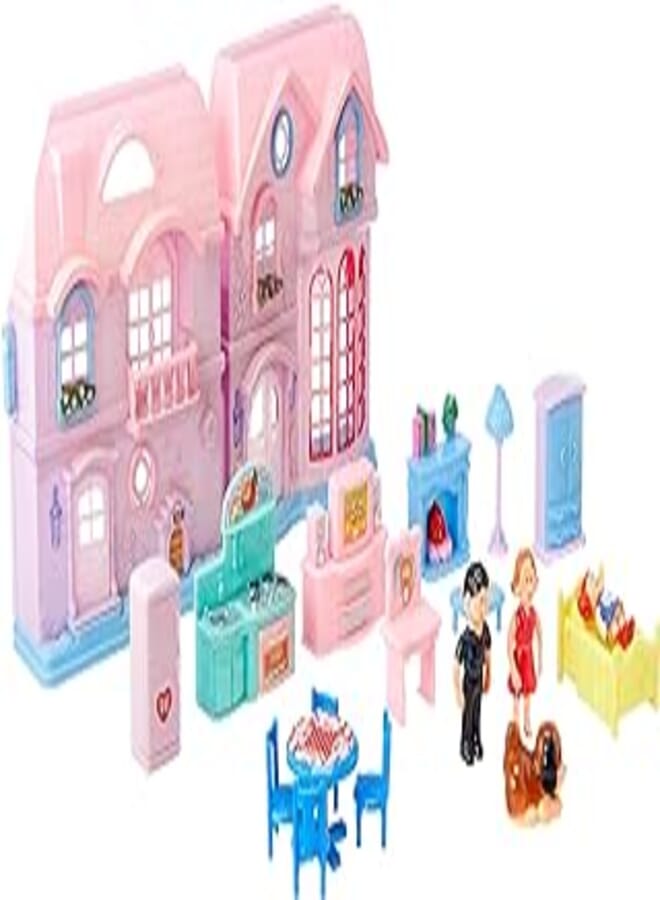 BGL S-988 Little Mimi Doll House - Multi Color
