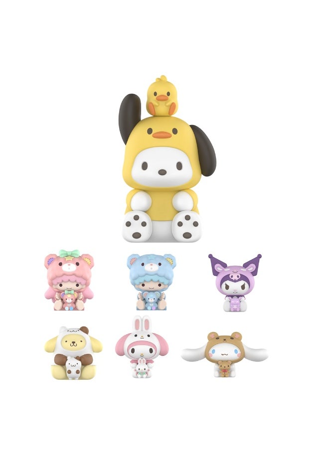 Miniso - Sanrio characters Hugging Friends Figure Model Blind Box - Image 1