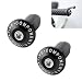 Opuweiy 2 PCS Motorcycle Handlebar Grips 78 Bar Ends Universal Motorcycle Handlebar Plugs Black - Image 2