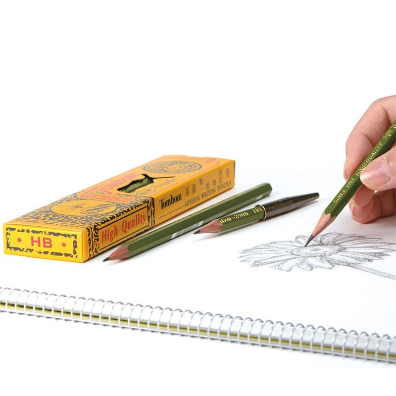 Tombow 8900 Drawing Pencil, HB,Graphite 12-Pack - Image 4