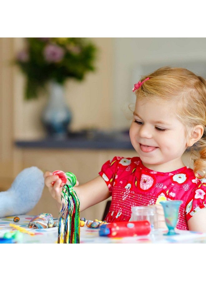 Hungdao Comet Balls Bouncy Balls Party Favors For Kids Toddler Large Rubber Bouncy Balls With Colorful Streamers Rainbow Party Favors Kid Classroom Return Gift(30 Pcs) - Image 2