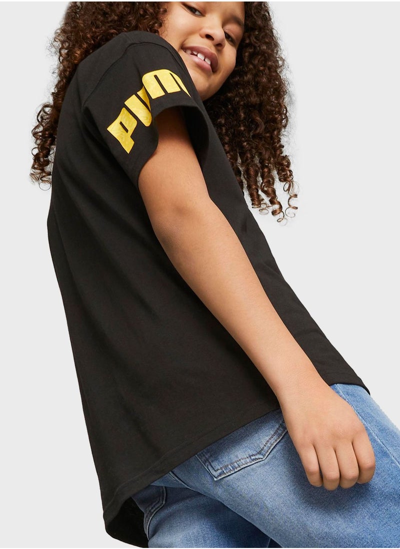 PUMA - Youth Power Summer T-Shirt - Image 1