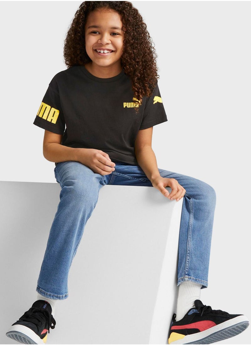 PUMA - Youth Power Summer T-Shirt - Image 1