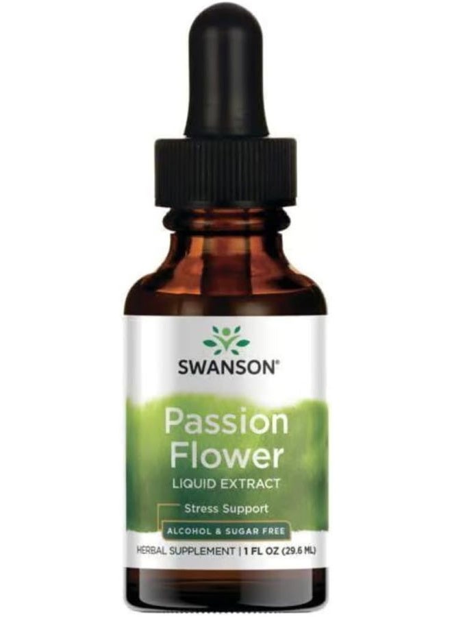SWANSON Passion Flower Liquid EXT 1 FL OZ - Image 1