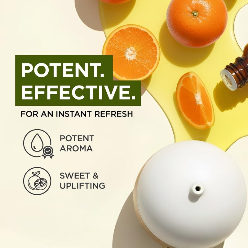 Gya Labs Orange Essential Oil - 0.34 Fl Oz - for Hair, Skin, Diffuser, Aromatherapy & DIY Candle Making Scent - Image 3