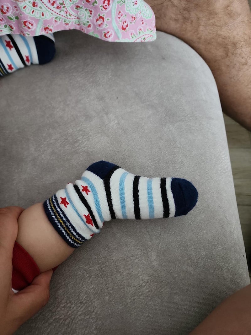 CUTEABLY Baby Non Slip Ankle Socks with Grippers for 0 Months-2 Years Old Walking Socks (IN, Age, 18 Months, 24 Months, Multicolour) - Image 3