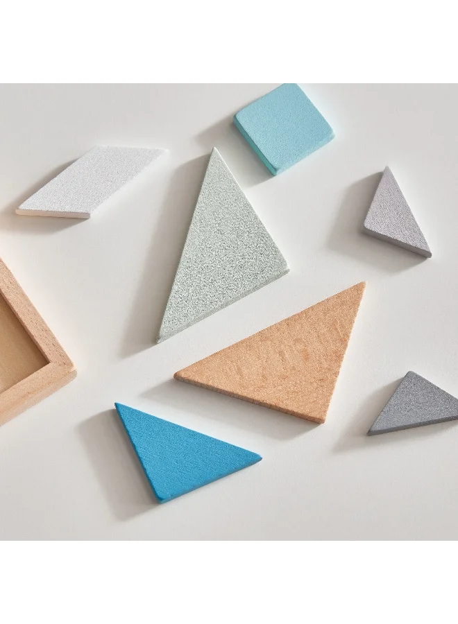 Home Box Tangram For 3 Years - 10.7X10.7X1.4 Cm