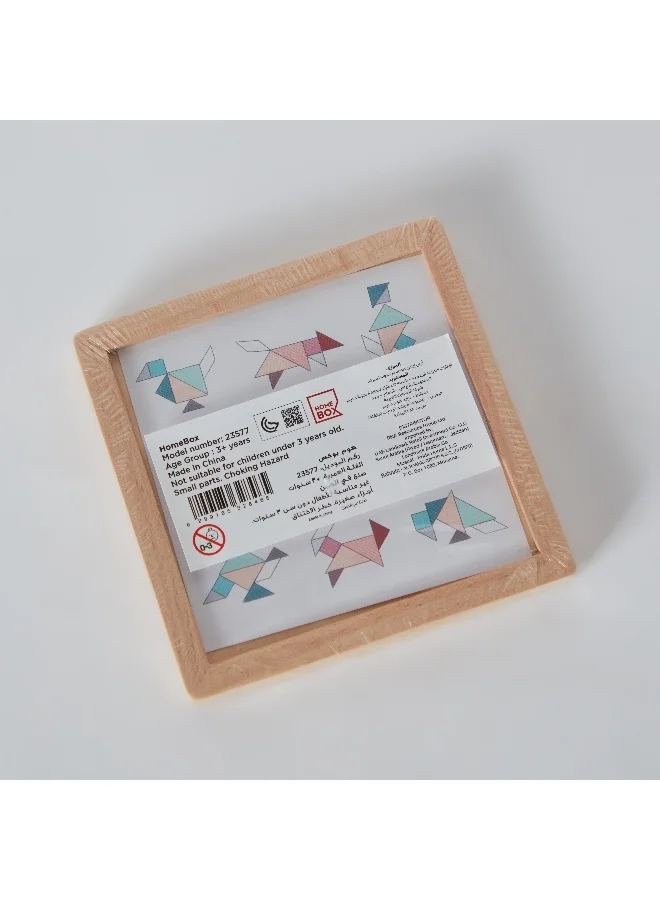 Home Box Tangram For 3 Years - 10.7X10.7X1.4 Cm