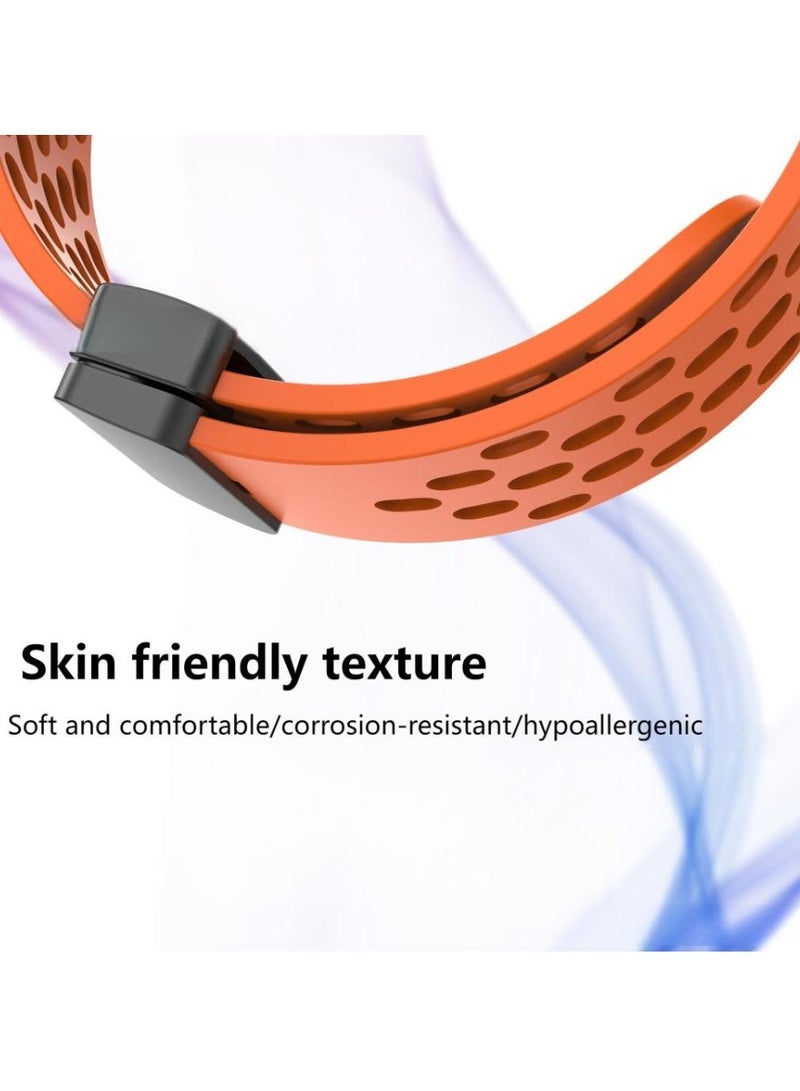 HW Silicone Sport Watch Strap/Watchband for HUAWEI Watch Fit 3 Smartwatch Green - Image 5