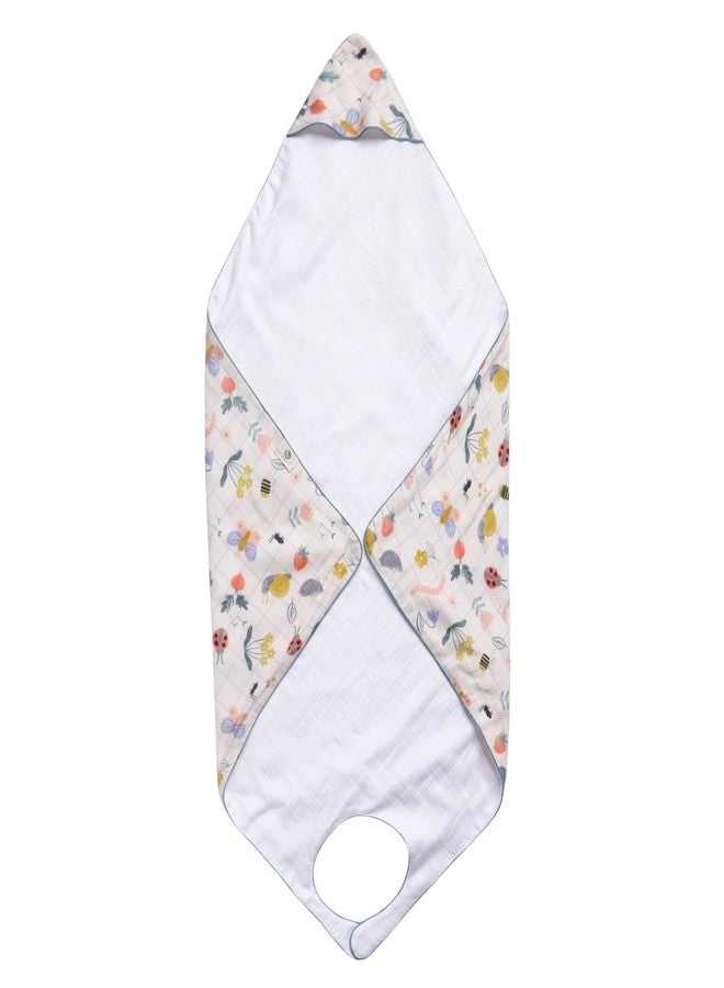 Cocoon Care Bamboo Muslin Cotton Premium 3-in-1 Baby Towel Wrap | Swaddle Wrap & Nursing Cover |3-Layer Ultra-Soft & Breathable Muslin | 35 x 35 Inch |Gardeners - Image 1