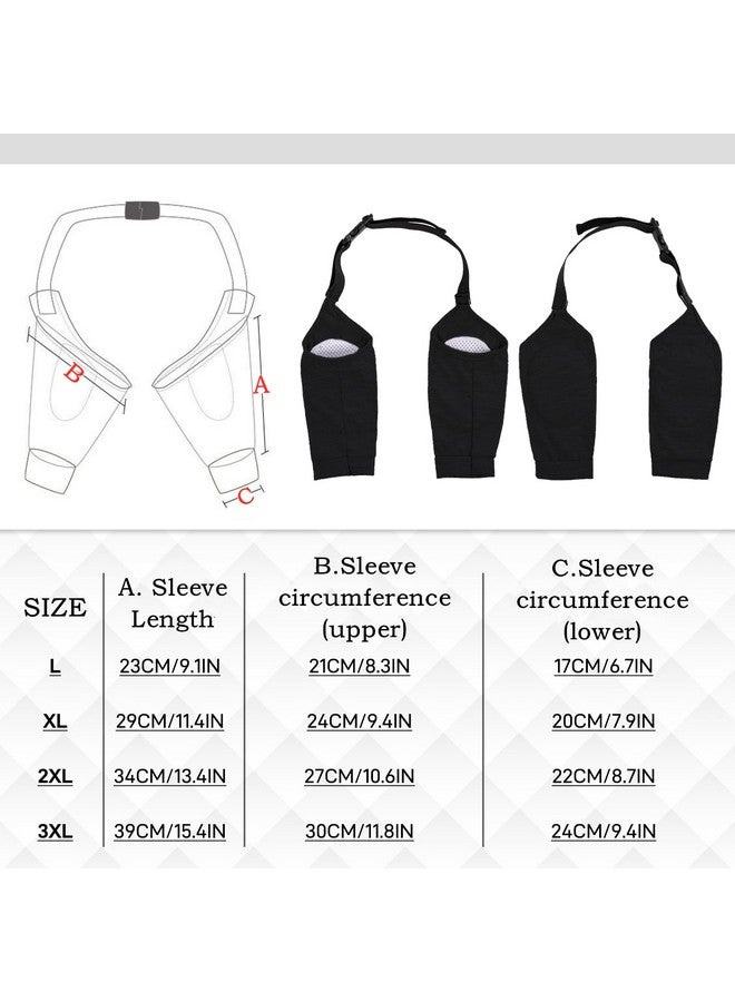 IDOMIK Dog Recovery Suit for Front Legs, Dog Recovery Sleeves After Surgery with Elastic Band, Soft Protective Elbow Braces for Medium Large Dogs, Cone Collar Alternative to Stop Licking Leg Wounds,Black,L - Image 2