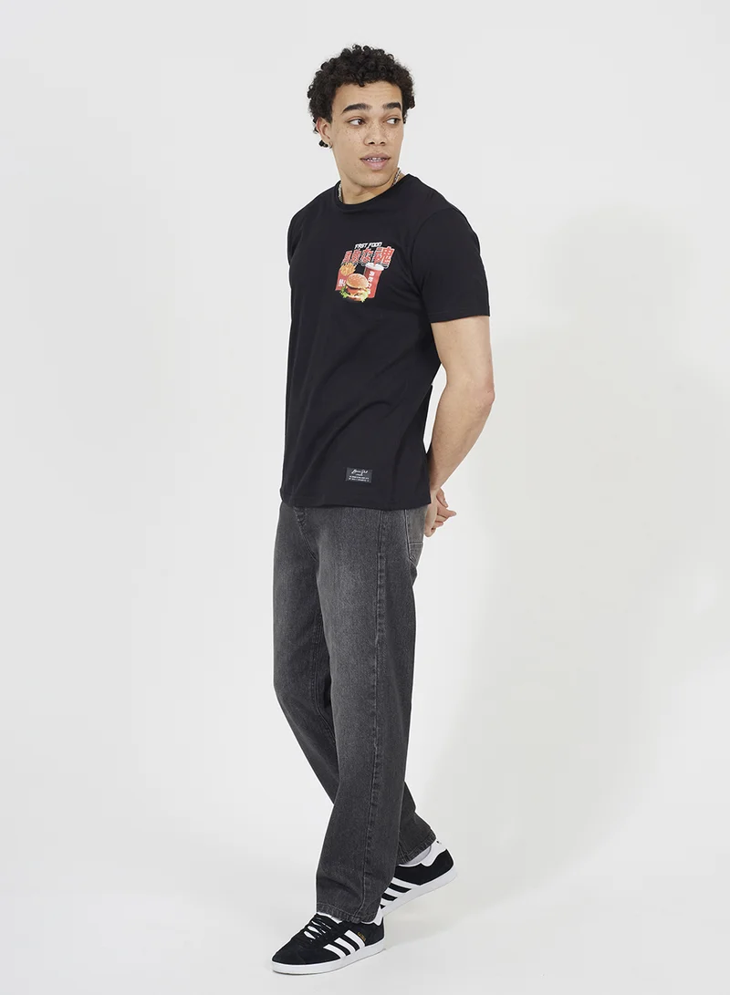 BRAVE SOUL Graphic Print T-Shirt
