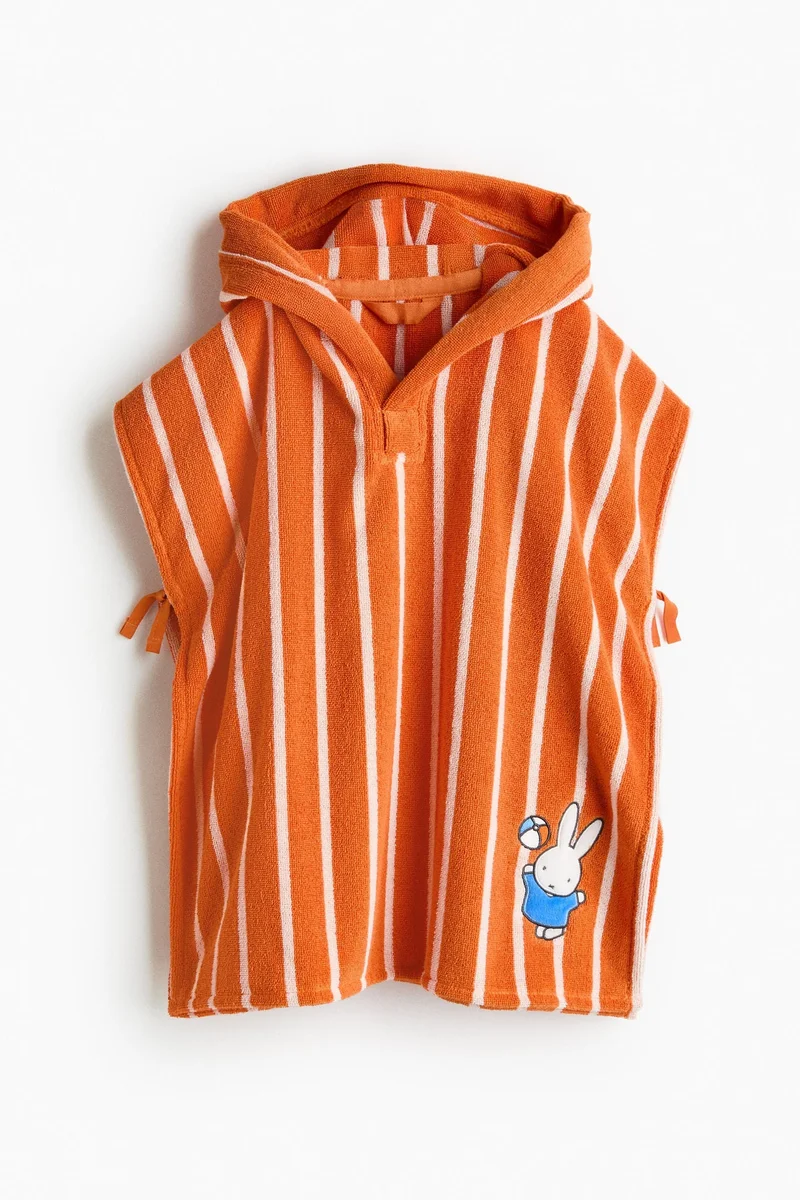 H&M Appliquéd baby towel cape
