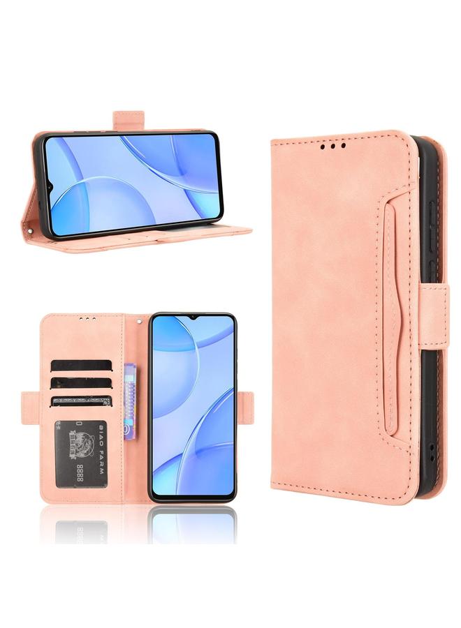 erorex Case For Oukitel C57S Skin Feel Calf Texture Card Slots Leather Phone Case - Image 1
