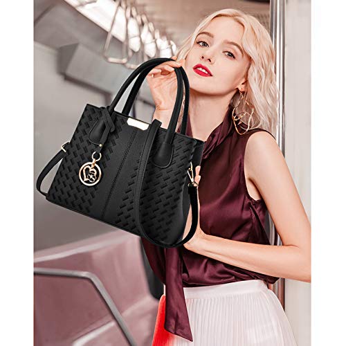 COCIFER Purses and Handbags for Women Fashion Leather Top Handle Satchel Shoulder Tote Bags - Image 3