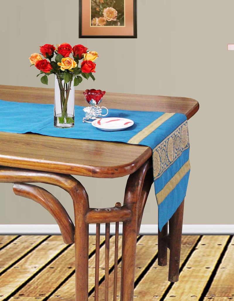 Dekor World Floral Brocekt Runner - Image 3