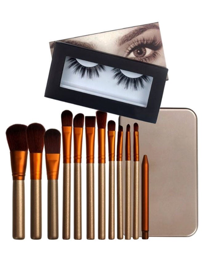 NIBEMINENT 15-Piece Makeup Accessory Kit Multicolour - Image 1