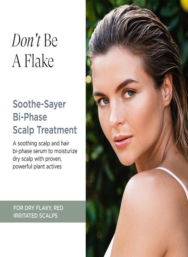 Intelligent Nutrients Soothe Sayer Bi-Phase Scalp Treatment - Flake Control & Redness Relief, 99% Natural, 67% Organic, Vegan, Clean Beauty - Nourishing Leave-In for Dry, Itchy, Irritated Scalps, 4 oz - Image 2