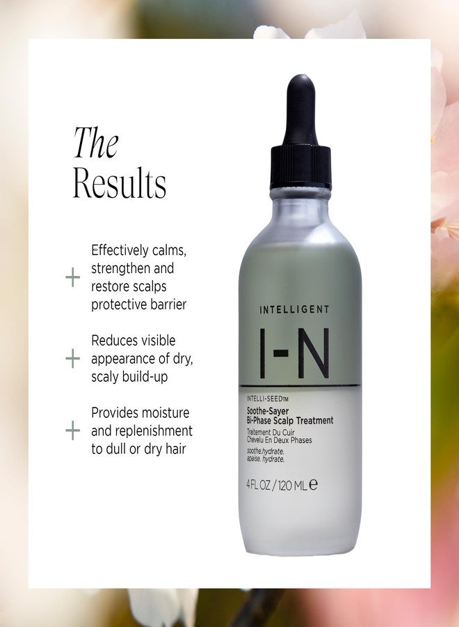 Intelligent Nutrients Soothe Sayer Bi-Phase Scalp Treatment - Flake Control & Redness Relief, 99% Natural, 67% Organic, Vegan, Clean Beauty - Nourishing Leave-In for Dry, Itchy, Irritated Scalps, 4 oz - Image 3