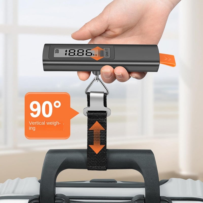 Luggage Weight Scale | with LCD Display - Travel Digital Suitcase Weight Scale - for Travel Vacation Backpacking Hiking Cruise Baggage Check Packing - Image 4