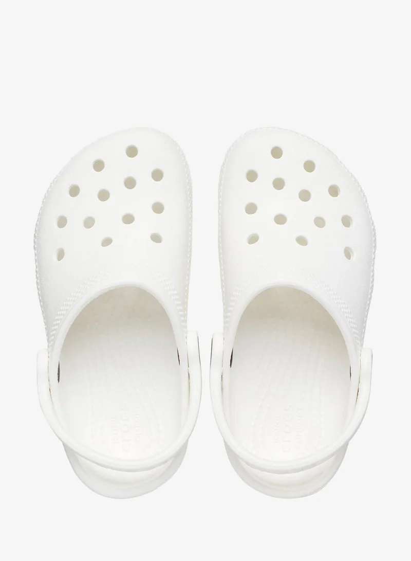 Crocs white Toddler Classic Clogs  | Best Price UAE