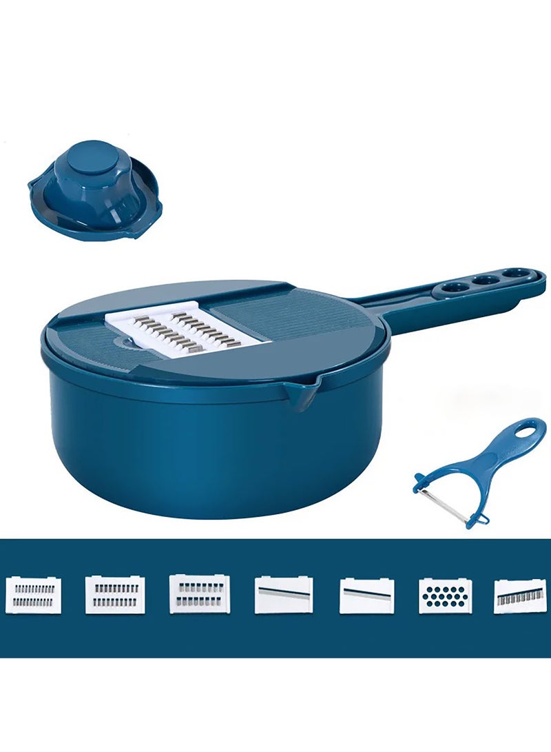 dreamons link 9-in-1 Multi-functional Chopper with Large Capacity Veggie Grater, Guard, and Egg White Separator - Portable Slicer Shredder by Dreamons Link - Image 1