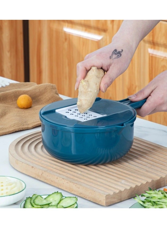 dreamons link 9-in-1 Multi-functional Chopper with Large Capacity Veggie Grater, Guard, and Egg White Separator - Portable Slicer Shredder by Dreamons Link - Image 2