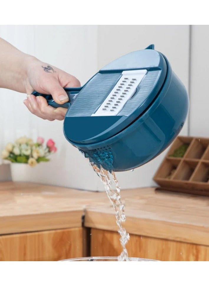 dreamons link 9-in-1 Multi-functional Chopper with Large Capacity Veggie Grater, Guard, and Egg White Separator - Portable Slicer Shredder by Dreamons Link - Image 3