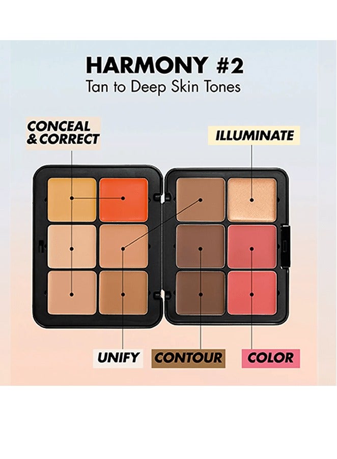 MAKE UP FOR LOVER HD Skin Harmony 2 Face Palette - Image 5