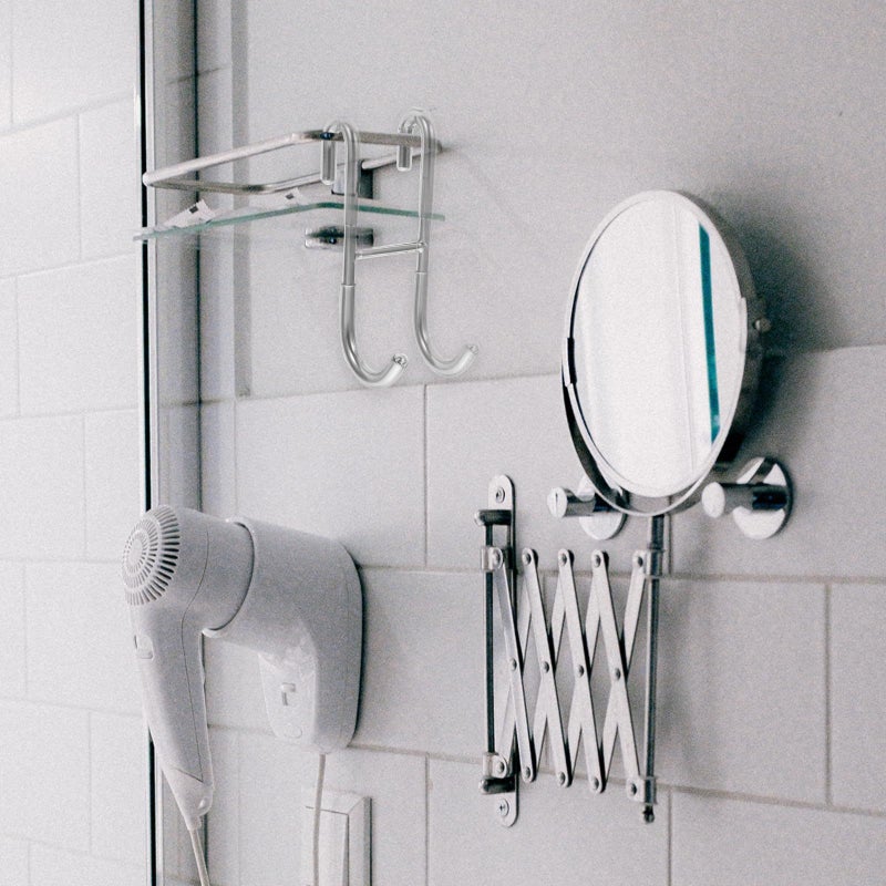 304 Stainless Steel Double Shower Hook for Glass Door Towel and Robe Organizer Rust Resistant - Image 5