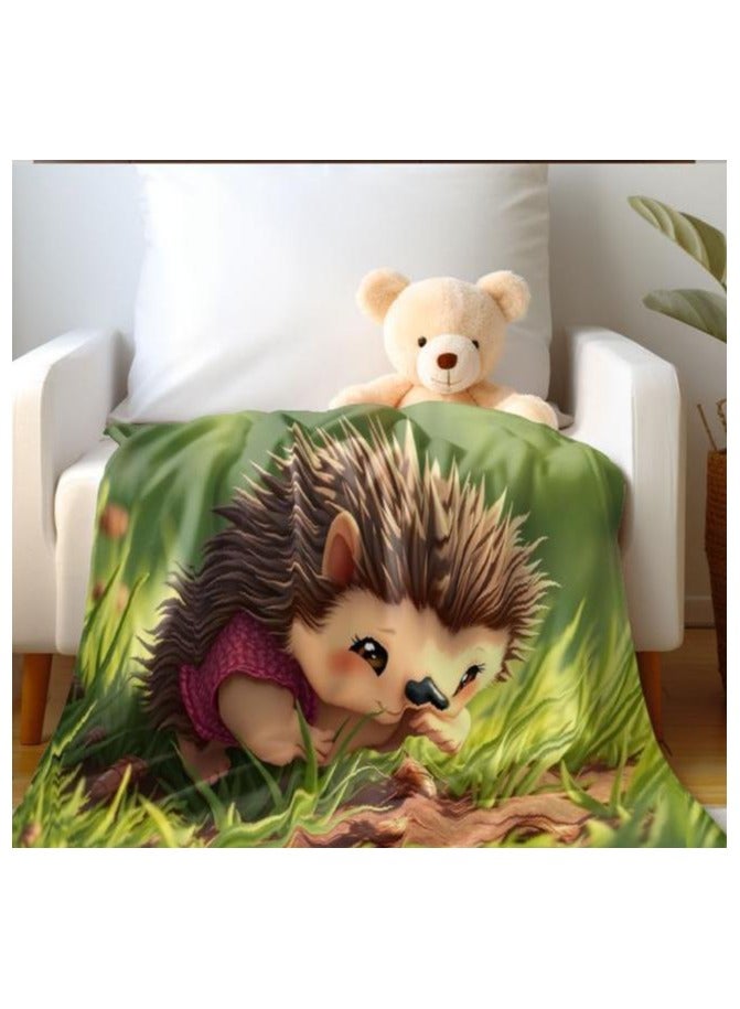 general Children's or student cartoon flannel thin blanket (warm and comfortable, suitable for sleep, games) 100cm*150cm - 780 - Image 4