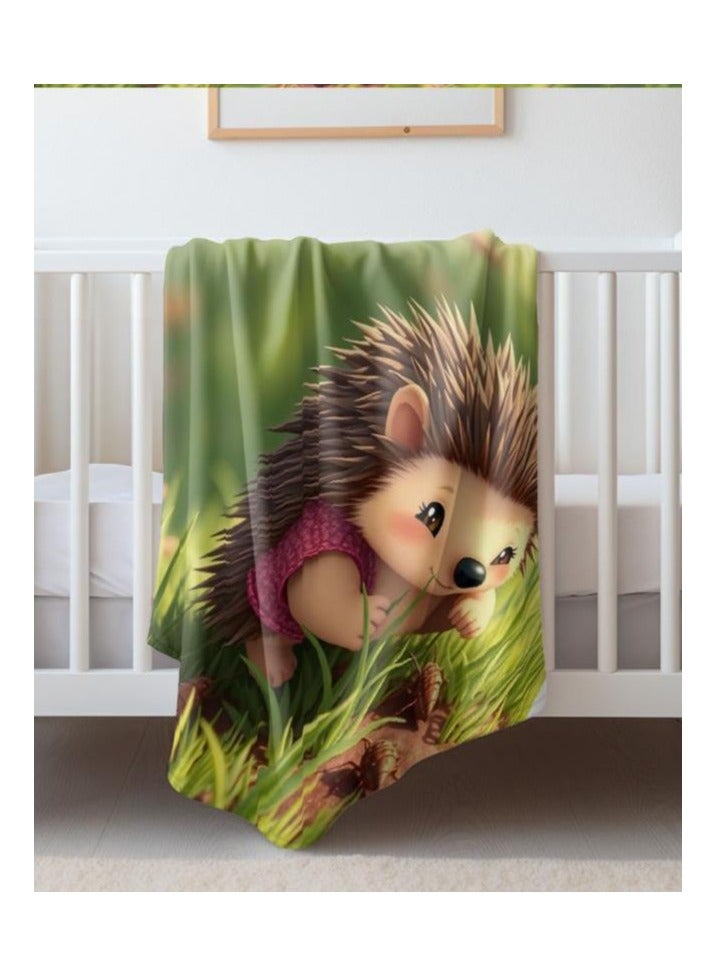 general Children's or student cartoon flannel thin blanket (warm and comfortable, suitable for sleep, games) 100cm*150cm - 780 - Image 3
