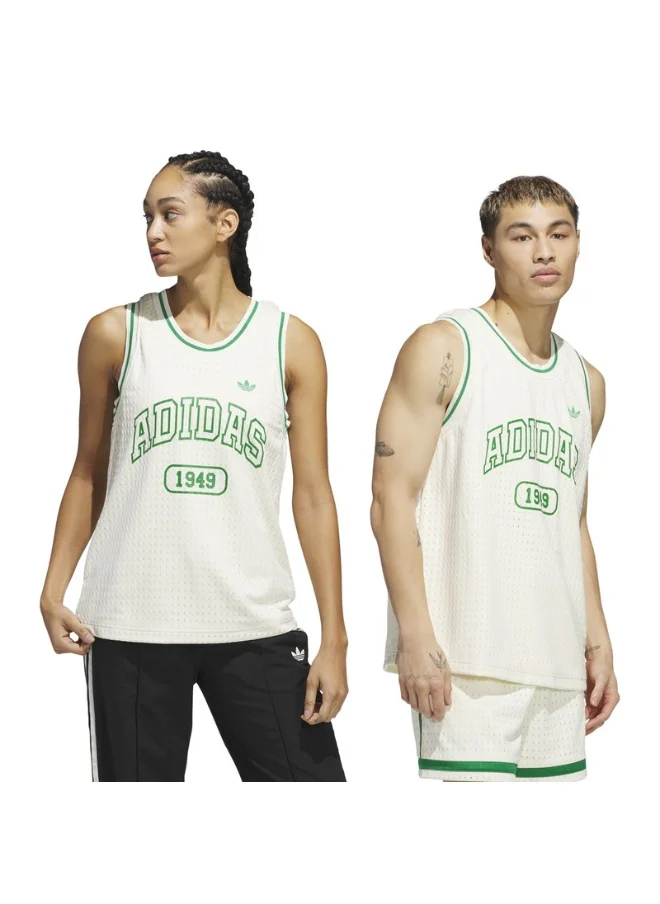 اديداس اوريجينالز adidas OG BBALL JERSEY Beige Originals Unisex TOPS