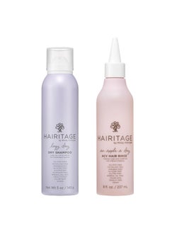 Hairitage Lazy Day Dry Shampoo  Translucent  Volumizing  OilAbsorbing  Adds Texture and Volume  Apple Cider Vinegar Rinse  Scalp Scrub 