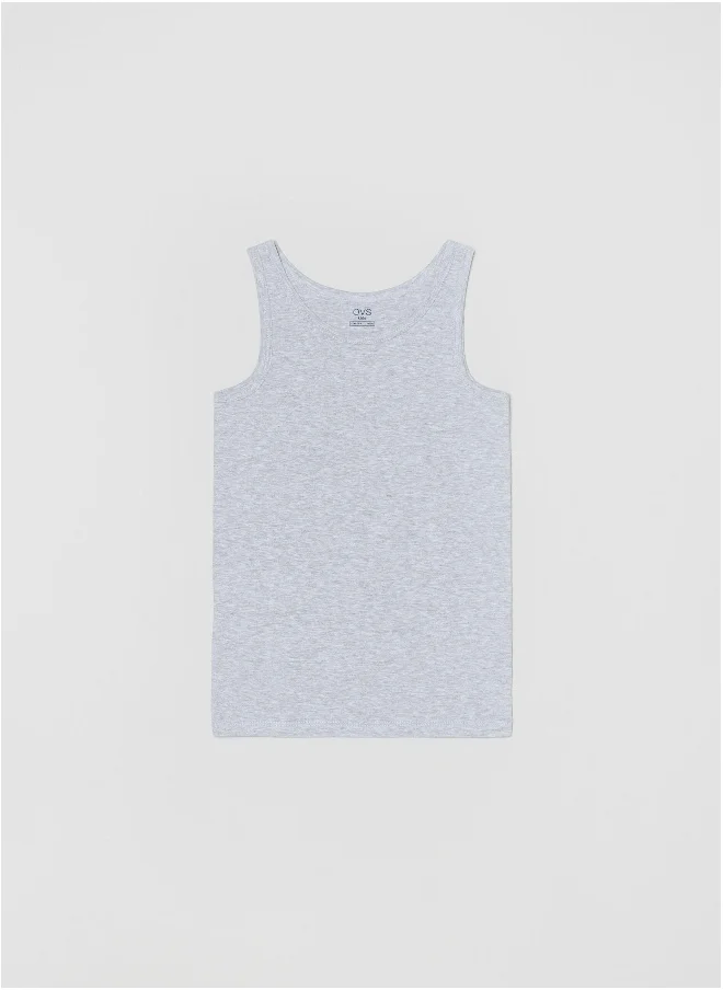 او في اس Ovs Two-Pack Racer Back Vests With Round Neck