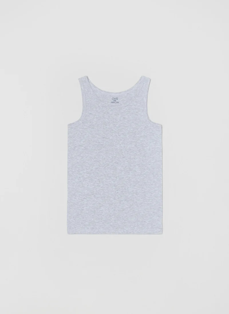 او في اس Ovs Two-Pack Racer Back Vests With Round Neck