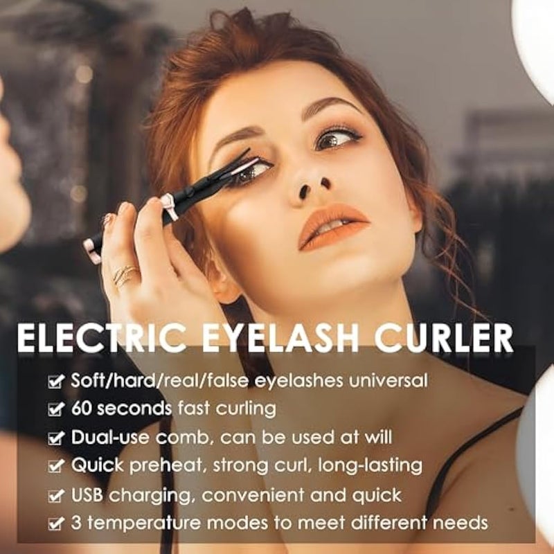Device - Perfect Eyelash Care: curling and straightening tool that will amaze you with amazing results, make your eyes pop, USB rechargeable for your convenience - Image 2