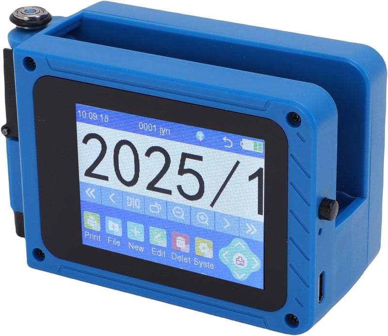 Handheld Inkjet Printer, HD Touch Screen Portable Coding Machine with Intelligent 4 Cores CPU for QR Code Production Date Serial Number - Image 1