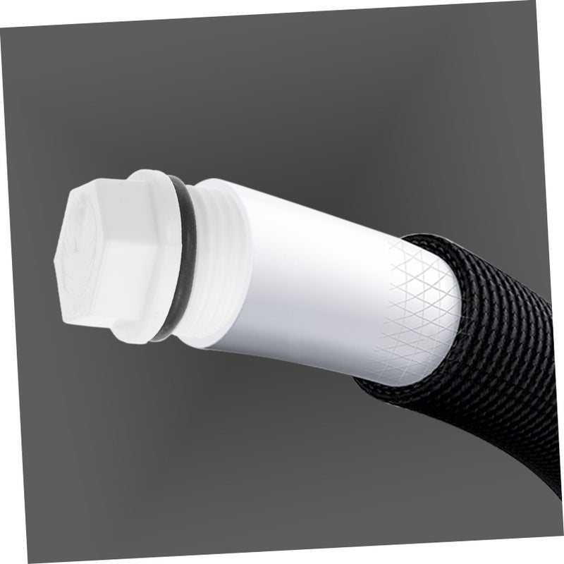 White PPR Male Threaded Pipe End Caps 5pcs High Temperature Resistant Garden Hose Fittings - Image 5